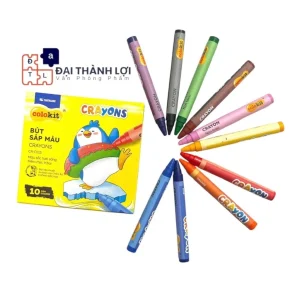 Sáp màu Thiên Long Colokit CR-C015 - 10 màu