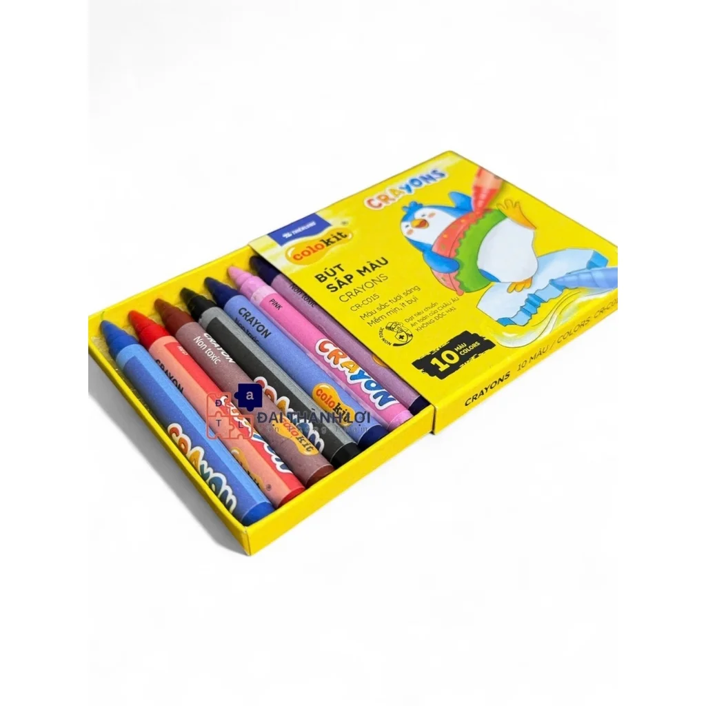 Sáp màu Thiên Long Colokit CR-C015 - 10 màu