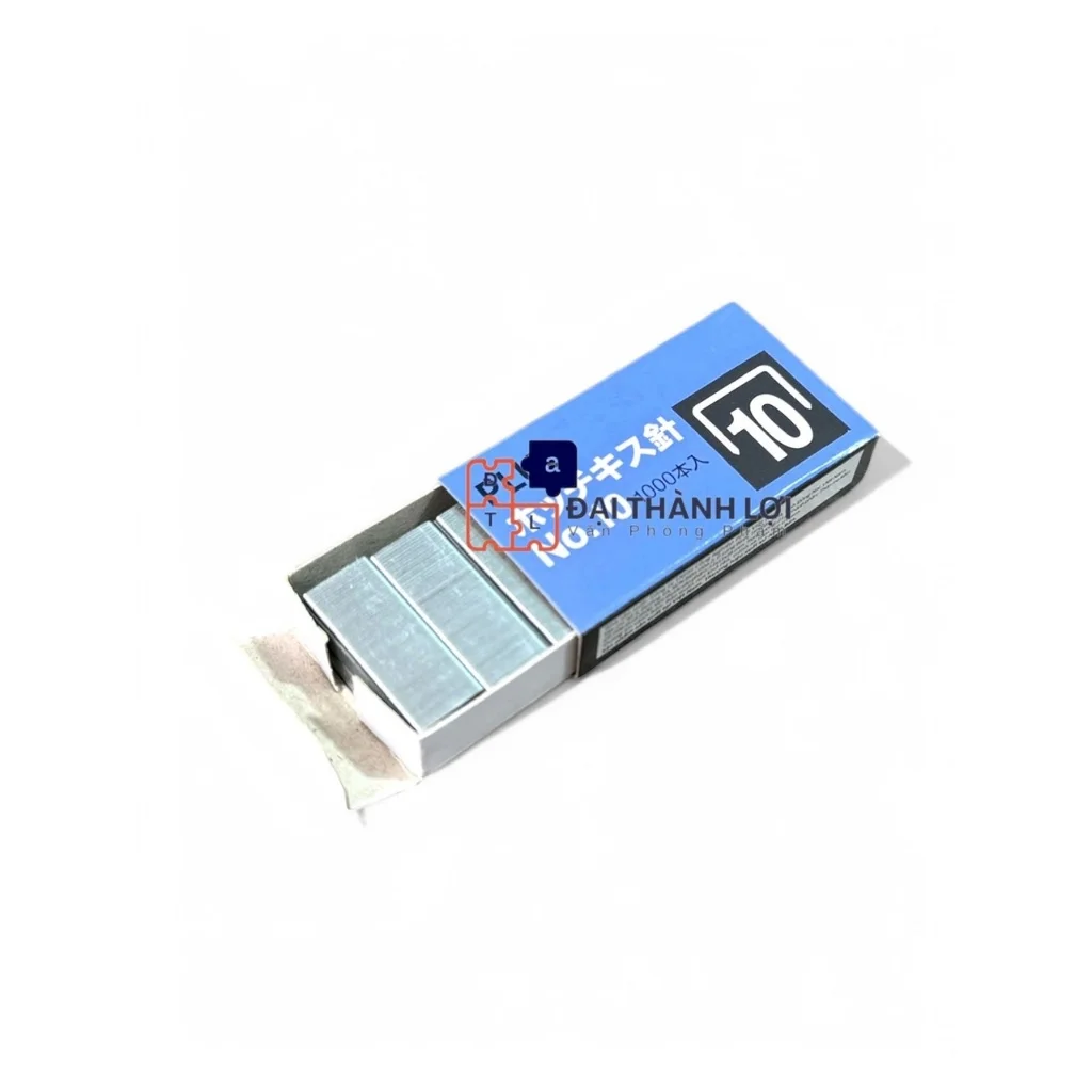 Ghim Bấm Plus Số 10, Chống Gỉ Sét Và Mài Mòn Tốt, Kim Bấm Giấy Thương Hiệu Từ Nhật Bản