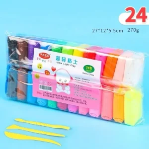 ĐỦ MÀU Đất Sét Nhật / Đất Xốp Nhật / Đất Nặn / Đất Sét Siêu Nhẹ / Đất Xốp Tự Khô An Toàn, tạo hình cho bé