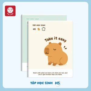 Tập Vở Hải Tiến Học Sinh 200 Trang Kích Thước 156x205mm Độ Dày 60 Gsm (Mỏng)