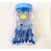 LON Gấu/ Hũ Tròn 50 Cây Bút Bi / Viết Bi Đầu Bấm Mực khô Aihao 207 Ngòi 0.7mm, Chất Lượng Tốt, ( Mực Xanh/Đỏ/Đen)