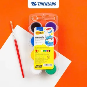 MÀU NƯỚC THIÊN LONG COLOKIT DORAEMON WACO C06 8 MÀU