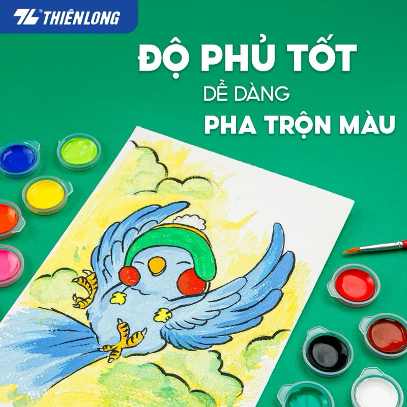 MÀU NƯỚC Thiên Long Colokit WACO-C07 12 MÀU