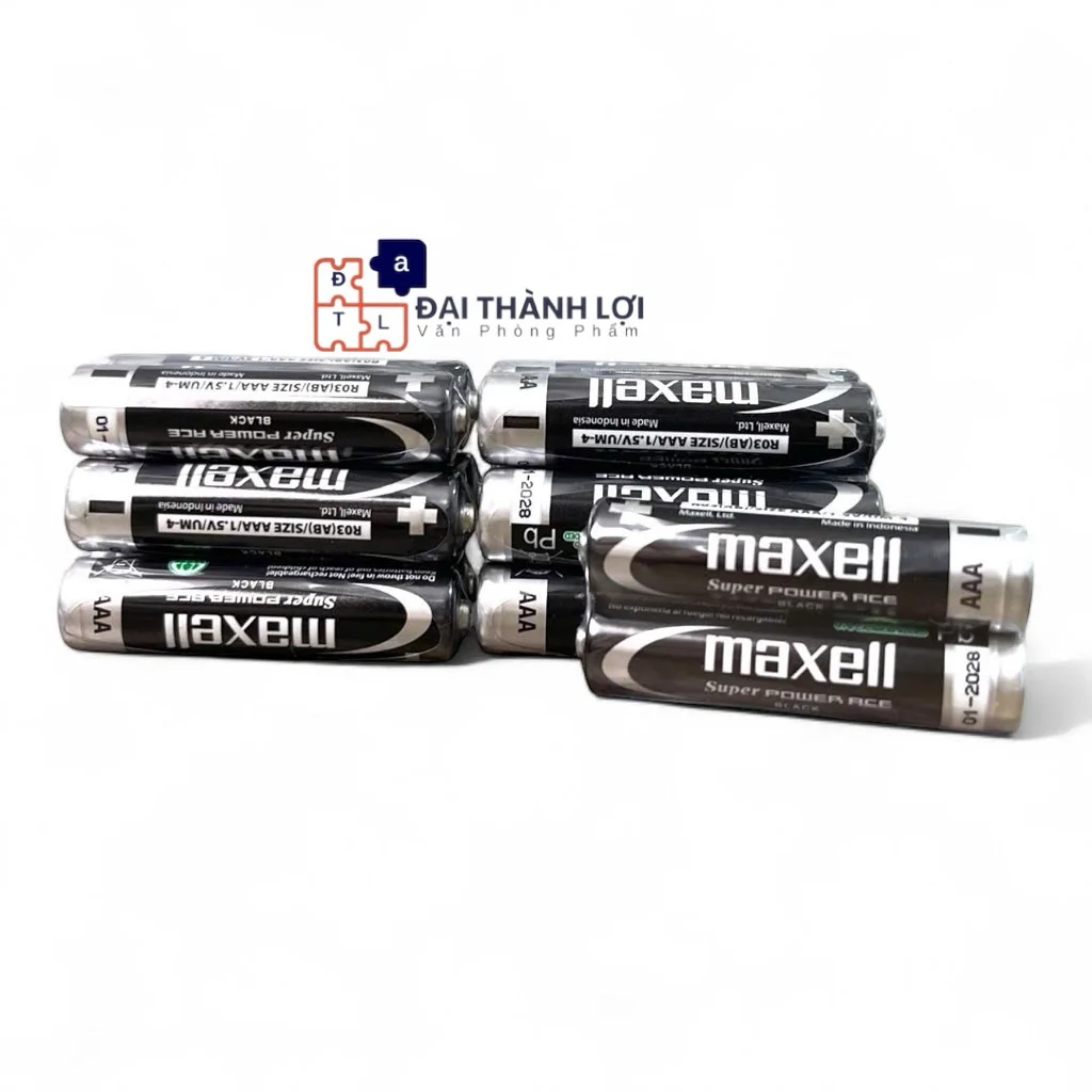 Pin AAA 1.5v ( PIN NHÍ ) Maxell R03(AB)2P Super POWER ACE - Pin Maxell siêu bền chính hãng