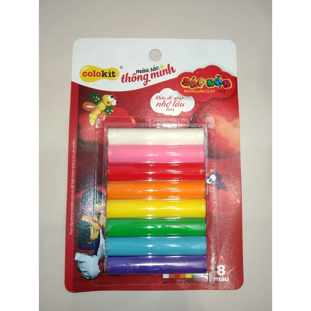 Sáp nặn 8 Màu Thiên Long Colokit MC-C03