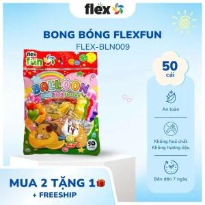 Bóng Bay FLEX-BLN009 Màu Nhũ (12x4cm) , Bong Bóng Trang Trí Sinh Nhật , Phòng Cưới , Sự Kiện