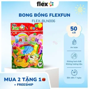 Bong Bóng FLEX-BLN006 (12x3cm) Đa Dạng Màu Sắc Phù Hợp Dành Cho Các Bữa Tiệc
