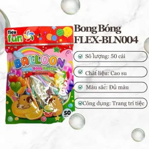 Bong Bóng FLEX-BLN004 Dạng Dài 31 inch Phù Hợp Trang Trí Tiệc Sinh Nhật, Đám Cưới
