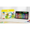 Bút sáp dầu màu Pastel Thiên Long Colokit Doraemon 18 màu ,OP-C08/DO,tặng kẹp chống bẩn, chuốt