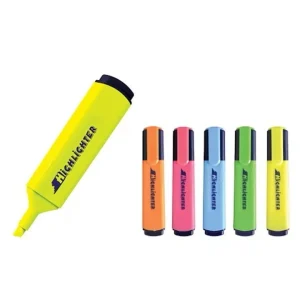 Sét 2 Bút Dạ Quang Thiên Long FO-HL02/HL012/HL009 - 5mm Nét Mực Tươi Sáng, Phản Quang Tốt, Viết/Đánh Dấu Đều Liên Tục