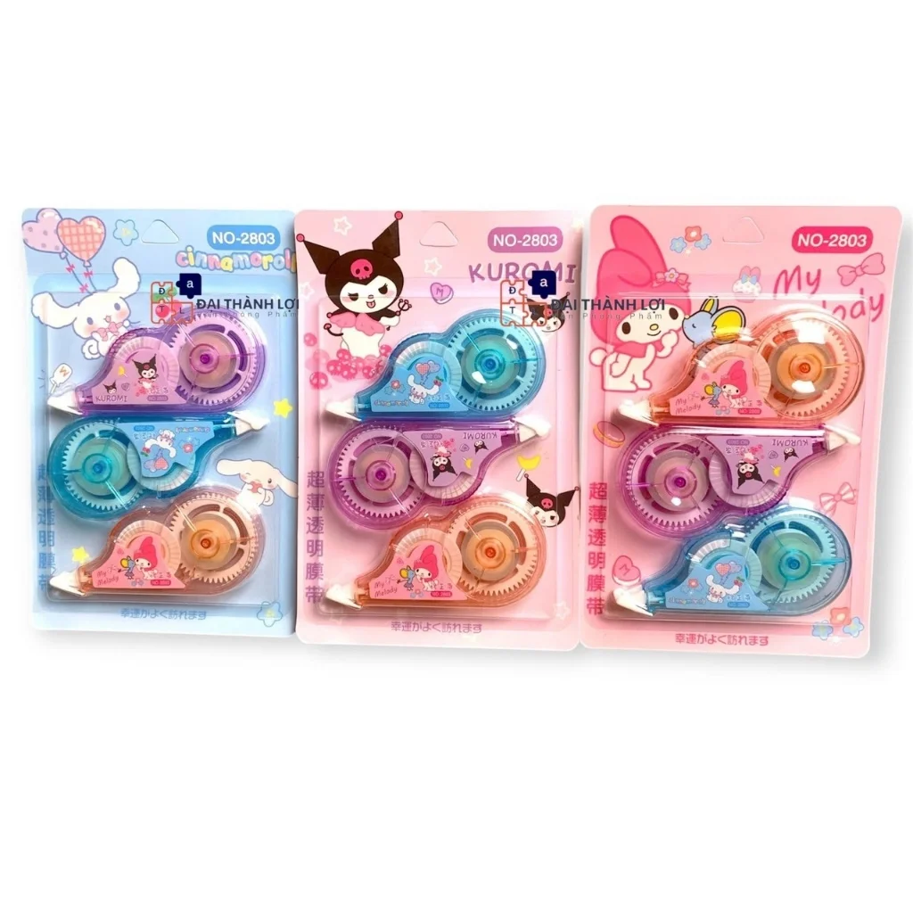 Bút Xoá Kéo NO.2800, Xoá Khô Tiện Lợi Thiết Kế Dễ Sử Dụng, Có Nắp Bảo Vệ Chất Lượng Tốt