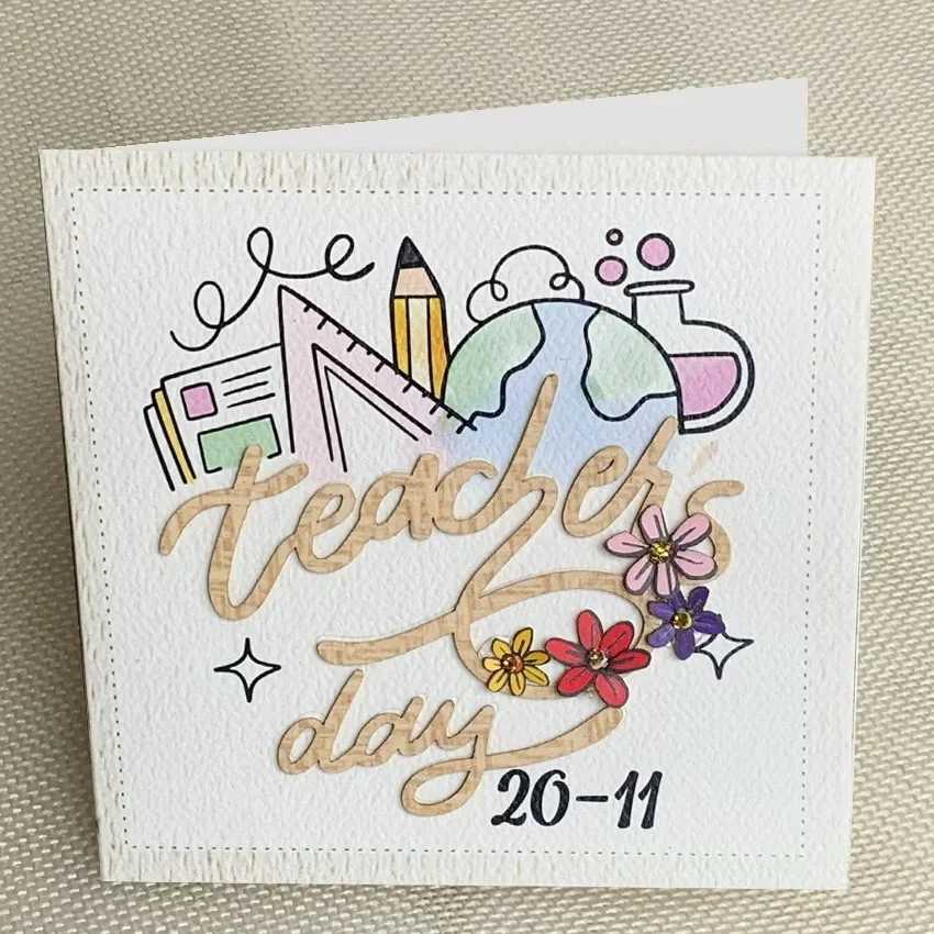 Tấm Thiệp chúc mừng 20/11, thiệp mừng thầy cô 20-11 nhỏ