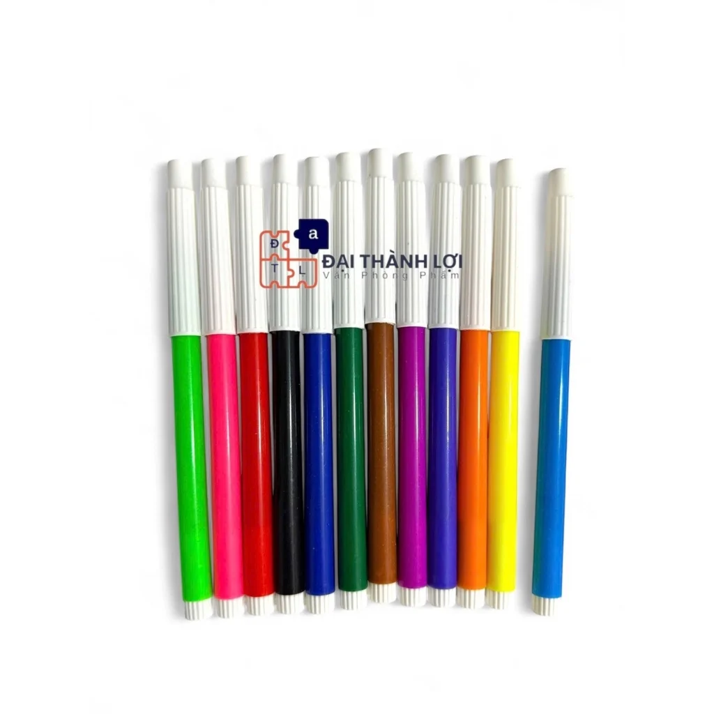 Bút lông dạ con ong hôp 12 cây