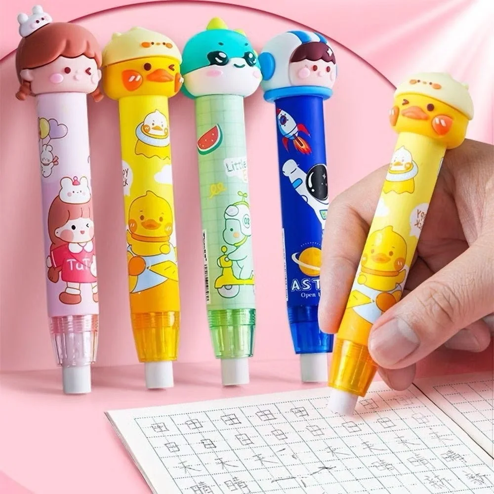 Gôm Bấm Tẩy Bút Chì Đầu Thú Nhiều Mẫu Dễ Thương, Cute, Siêu Hot, Tẩy Sạch, Ít Vụn (Ngẫu Nhiên)