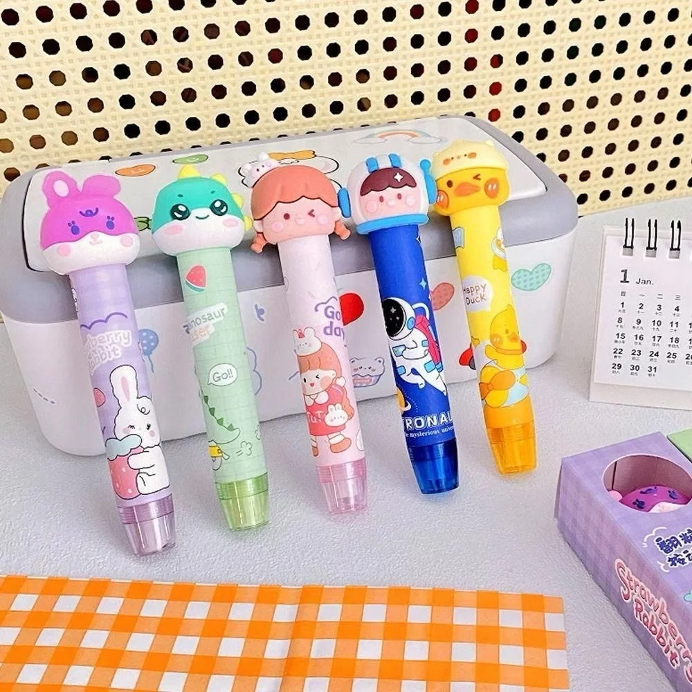 Gôm Bấm Tẩy Bút Chì Đầu Thú Nhiều Mẫu Dễ Thương, Cute, Siêu Hot, Tẩy Sạch, Ít Vụn (Ngẫu Nhiên)