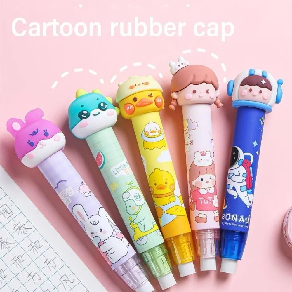 Gôm Bấm Tẩy Bút Chì Đầu Thú Nhiều Mẫu Dễ Thương, Cute, Siêu Hot, Tẩy Sạch, Ít Vụn (Ngẫu Nhiên)