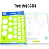 Thước Vẽ Hình Tròn / Thước Lỗ Tròn Nhựa Dẻo WinQ/ Win-Q Qui Lực C-2004 Không Bị Mờ Số