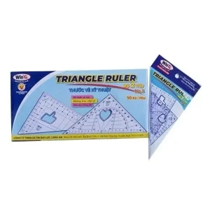 BỘ THƯỚC EKE WINQ NO.5 NHỰA DẺO LOẠI NHỎ – TRỢ THỦ ĐẮC LỰC CHO HỌC ĐƯỜNG VÀ KỸ THUẬT