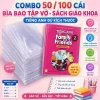 50/100 Cái Bìa Bao Tập Vở, Sách Giáo Khoa,Vở Bài Tập, Tiếng Anh Đủ Kích Thước