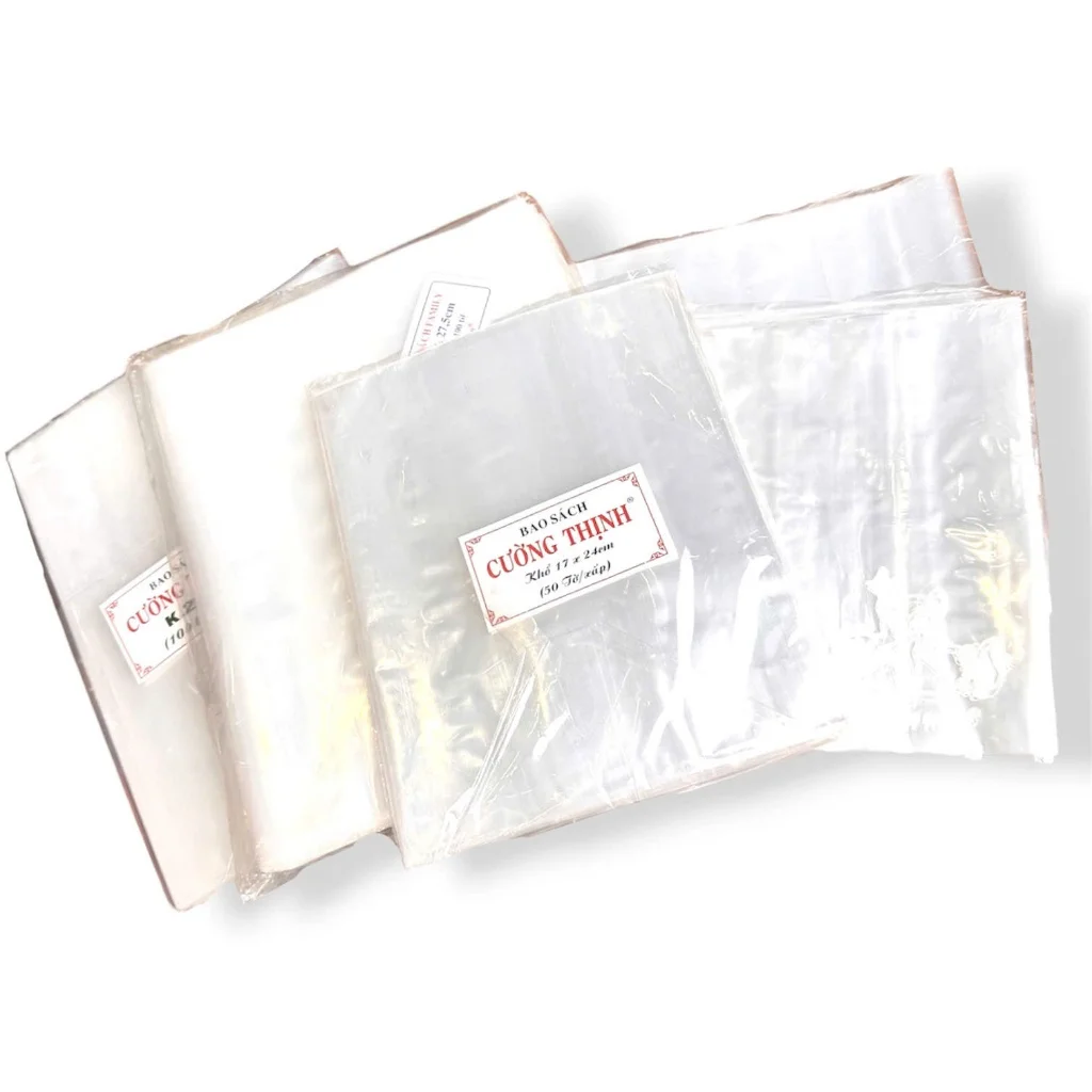 50/100 Cái Bìa Bao Tập Vở, Sách Giáo Khoa,Vở Bài Tập, Tiếng Anh Đủ Kích Thước