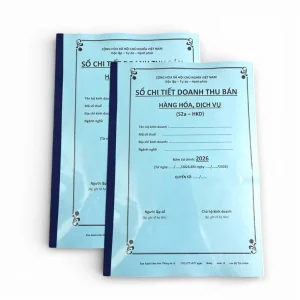 5/10 CUỐN SỔ S2A CHI TIẾT DOANH THU, HÀNG HÓA-THEO CHẾ ĐỘ KẾ TOÁN CHO HỘ /CÁ NHÂN KINH DOANH