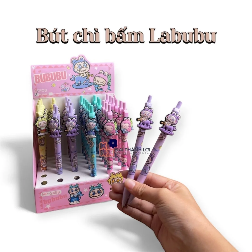Bút Chì Bấm Ngòi 0.5mm Nhiều Hình Dễ Thương Charm Cute HotTrend - Mẫu Ngẫu Nhiên