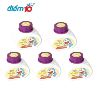 Mực Bơm Viết Máy Điểm 10 Thiên Long Cao Cấp Doreamon 40ML Mực Tím/Xanh