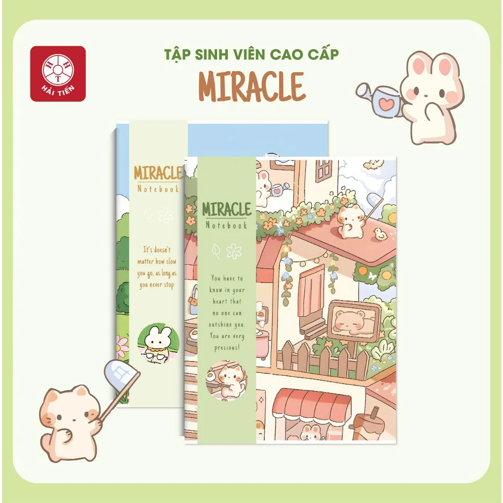 Tập Sinh Viên Hải Tiến 200 Trang Kích Thước 175x250mm Độ Dày 70 gsm (Hơi Mỏng)