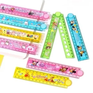Thước Kẻ Gấp Nhựa/ Thước Gấp Aihao Dài 30CM Nhiều Hình Dễ Thương