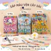 Bút sáp màu vặn loại lớn thân hình hoạ tiết đáng yêu cho bé (Loại dài lớn 16CM) LOẠI TỐT
