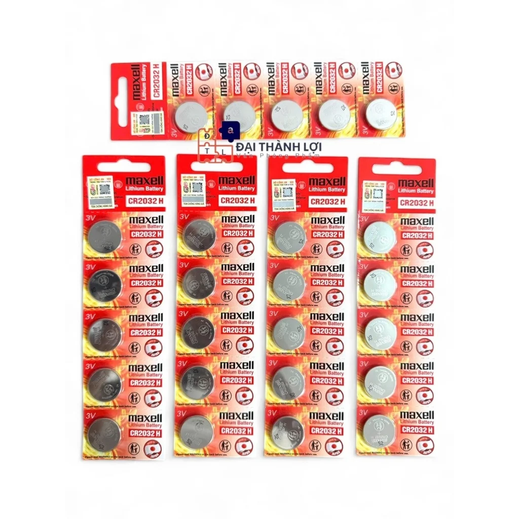 Pin MAXELL CR2032 / CR2025/ CR1620 3V Maxell Hàng Chính Hãng