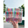 Bút nhũ kim tuyến lấp lánh 12/24 màu đầu bút 1.0mm, viết êm, không tắc mực