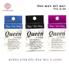 Hộp 12 Ống mực bút máy Queen FIC026, Đường kính 2.6mm- Lắp các dòng bút máy hiện nay