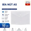 Bìa nút A5 Túi Đựng Bài Kiểm Tra Nhựa PP