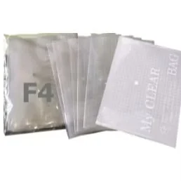 Bìa Nút Nhựa A4/F4 My Clear Bag, Bìa Sơ Mi PP Dày Trong Suốt Bảo Vệ Tài Liệu