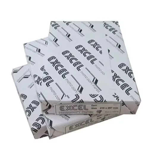 Giấy in, Giấy Photo văn phòng Giấy A4 Excel 70gsm/80gsm trắng (500 Tờ) Một Ream