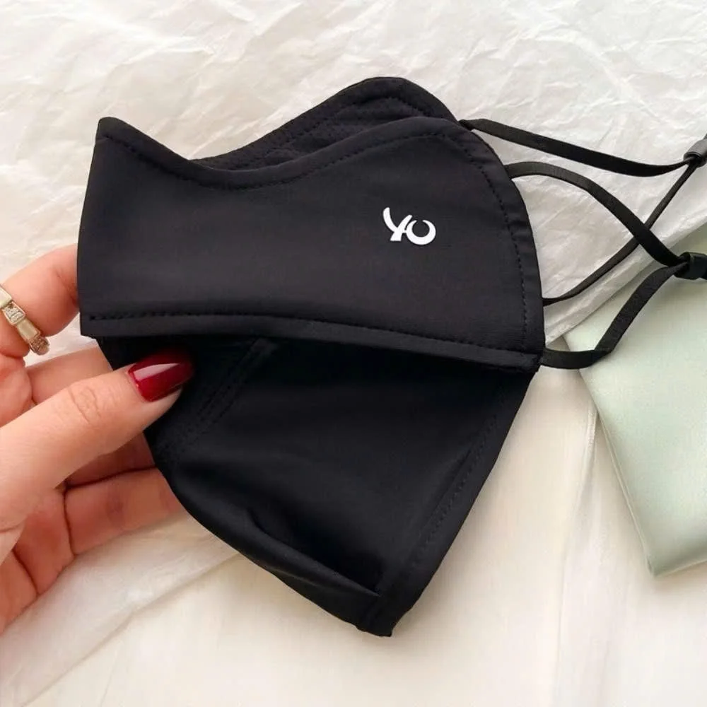 Khẩu Trang Thời Trang Unisex Cao Cấp Fashion Masks 5D ( Vải Thoáng Lót Lưới Mềm Êm Ái Dây Đeo Rút Co Giãn Z148 )