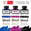 [QUEEN] Mực bút máy Queen (Nữ Hoàng) - Chính hãng - Xanh - Đen - Tím - 30ml / Queen
